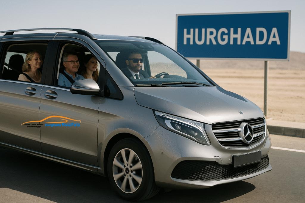 Transfer vom Flughafen Hurghada zu den Hotels in Hurghada
